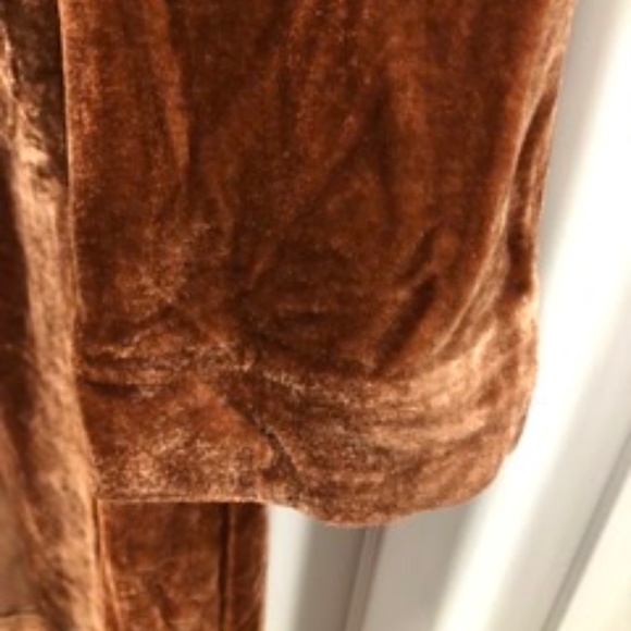 Velour Long Jacket, M, New - Picture 5 of 8